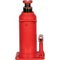 Cric &agrave; bouteille hydraulique professionnel, 22 tonne(s), 20-49/250" Hauteur &eacute;lev&eacute;e D. Morneault & Fils