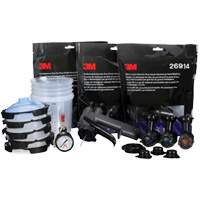 Performance Fine Finish Spray Gun System with PPS Cups, 13 CFM, 29 PSI D. Morneault & Fils
