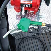 Green Automatic Gasoline Spout Nozzle D. Morneault & Fils