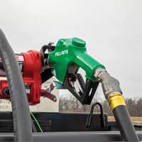 Green Automatic Diesel Spout Nozzle D. Morneault & Fils