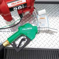 Green Automatic Diesel Spout Nozzle D. Morneault & Fils