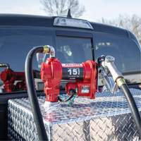 Pompe de transfert de carburant 12 V CC avec pistolet D. Morneault & Fils