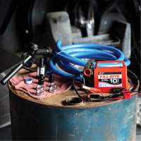 Pompe de transfert de carburant 12 V CC avec pistolet D. Morneault & Fils