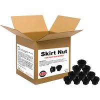 10-Piece Graphite-Coated Skirt Nuts for Pilot Hub Wheels D. Morneault & Fils
