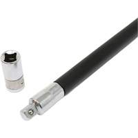 Tournevis flexible extra-long avec adaptateur carr&eacute; 1/4" x hexagonal 1/4" D. Morneault & Fils