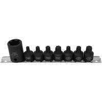 Pickup Truck Bed Bolt Socket/Bit Set, 8 Pieces, 1/2"/3/8" Drive Size D. Morneault & Fils