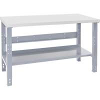 Industrial Duty Workbench, 72" W x 30" D x 34" H, 1000 lbs. Capacity D. Morneault & Fils