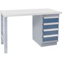 Industrial Duty Workbench, 30" W x 72" D x 34" H, 1000 lbs. Capacity D. Morneault & Fils