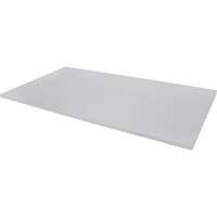 Replacement Shelf for Knocked Down Cabinet, 48" x 24", 300 lbs. Capacity, Steel, Grey D. Morneault & Fils