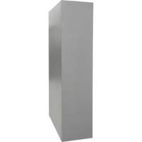 Armoire de rangement combin&eacute;e, 36" la x 18" p x 72" h, Gris D. Morneault & Fils