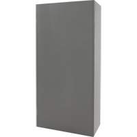 Armoire de rangement combin&eacute;e, 36" la x 18" p x 72" h, Gris D. Morneault & Fils