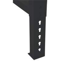 Industrial Duty Leg for Workbench, Steel, 30" D x 34" H, Single D. Morneault & Fils