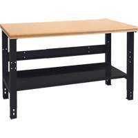 Industrial Duty Workbench, 60" W x 30" D x 34" H, 1000 lbs. Capacity D. Morneault & Fils
