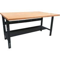 Industrial Modular Workbench, 1000 lbs. Cap., 72" W x 48" D D. Morneault & Fils