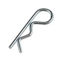 Cotter Pin, 1/16" Dia., 1-5/32" L, Zinc Plated D. Morneault & Fils