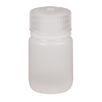 Wide-Mouth Bottles, Round, 1 oz., Plastic D. Morneault & Fils