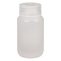 Wide-Mouth Bottles, Round, 4 oz., Plastic D. Morneault & Fils