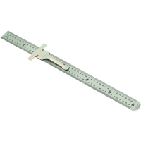 Pocket Rule, 6" L, Steel, 1/64" (1 mm) Graduations D. Morneault & Fils