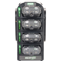 Chargeur &agrave; appareils multiples Galaxy GX2 pour Altair 5X, Compatible avec D&eacute;tecteur de gaz de la famille MSA Altair D. Morneault & Fils