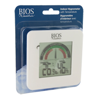 Hygrom&egrave;tres int&eacute;rieurs avec indicateur de confort BIOS, Contact, Num&eacute;rique, -58-158°F (-50-70°C) D. Morneault & Fils