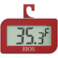 Fridge/Freezer Thermometer, Non-Contact, Digital, -4-122°F (-20-50°C) D. Morneault & Fils