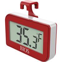 Fridge/Freezer Thermometer, Non-Contact, Digital, -4-122°F (-20-50°C) D. Morneault & Fils
