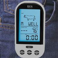 Wireless Meat & Poultry Thermometer, Contact, Digital, 32-482°F (0-250°C) D. Morneault & Fils