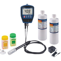 pH/mV Meter with Buffer Solution & Power Adapter Kit D. Morneault & Fils