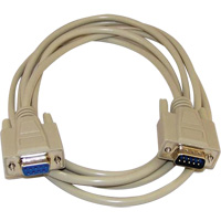 RS232 IBM 9P Male-to-Female Cable D. Morneault & Fils