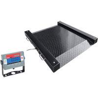 DEFENDER Floor Scale, 1000 lbs. Capacity, 30" L x 30" W D. Morneault & Fils