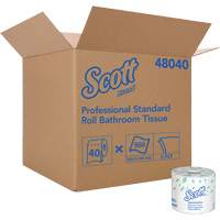 Scott&reg; Bathroom Tissue, 2 Ply, 550 Sheets/Roll, White D. Morneault & Fils