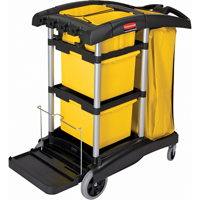 Chariots de nettoyage pour produits en microfibre D. Morneault & Fils