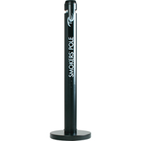Cendriers Smokers' Pole, Sur pied, Aluminium, Hauteur 41" D. Morneault & Fils