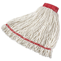 Web Foot&reg; Shrinkless Wet Mop, Antimicrobial, Yarn, 20 oz., Loop Style D. Morneault & Fils