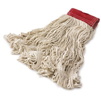 Super Stitch Wet Mop, Floor Finishing, Cotton, 24 oz., Loop Style D. Morneault & Fils