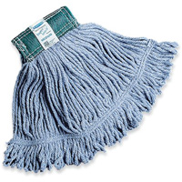 Super Stitch Wet Mop, Floor Finishing, Cotton/Yarn, 15.7 oz., Loop Style D. Morneault & Fils