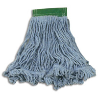 Super Stitch Wet Mop, Floor Finishing, Cotton/Yarn, 15.7 oz., Loop Style D. Morneault & Fils