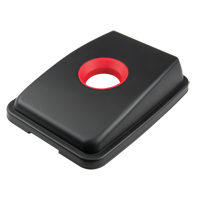 Classification des d&eacute;chets - couvercle, Couvercle ouvert, Plastique, Convient aux contenants  D. Morneault & Fils