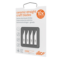 Slice Rounded-Tip Ceramic Straight Edge Knife Blades, Single Style D. Morneault & Fils
