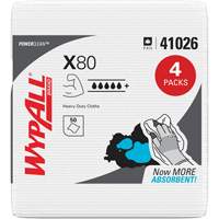 X80 Wipers, Heavy-Duty, 12-1/2" L x 12" W D. Morneault & Fils