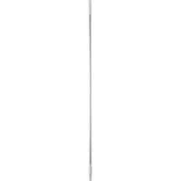 Handle, Broom/Scraper/Squeegee, White, Standard, 59" L D. Morneault & Fils