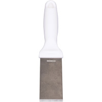 Racloir en acier inoxydable, Blanc, 1-1/2" la x 9" lo D. Morneault & Fils