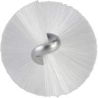 Brosse, Soies Moyen, Longueur de 20", Blanc D. Morneault & Fils
