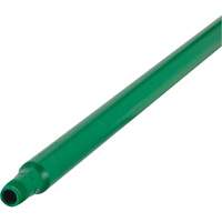 Ultra Hygiene Handle, Broom/Scraper/Squeegee, Green, Ergonomic, 59" L D. Morneault & Fils