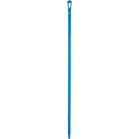 Ultra Hygiene Handle, Broom/Scraper/Squeegee, Blue, Ergonomic, 59" L D. Morneault & Fils