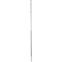 Handle, Broom/Scraper/Squeegee, White, Standard, 59" L D. Morneault & Fils