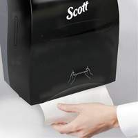 Scott&reg; Essential Hand Towel Roll Dispenser, Manual/No-Touch, 12.63" W x 10.2" D x 16.13" H D. Morneault & Fils