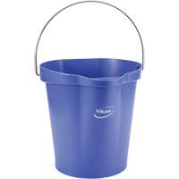 Seau pour l'hygi&egrave;ne des aliments, Mauve, 3 gal. US D. Morneault & Fils