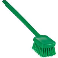 Brosse &agrave; manche long ColorCore, Soies Ferme, Longueur de 20", Vert D. Morneault & Fils