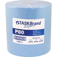 TaskBrand&reg; P80 Premium Series Wipers, Heavy-Duty, 13" L x 12" W D. Morneault & Fils